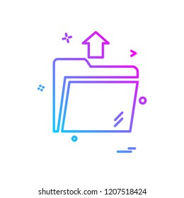 File icon design vector