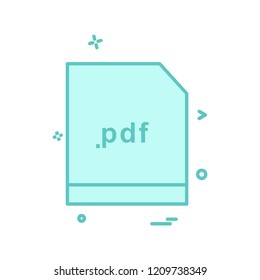 File icon design vector