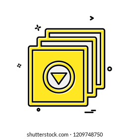 File icon design vector