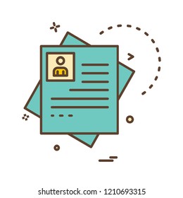File icon design vector 