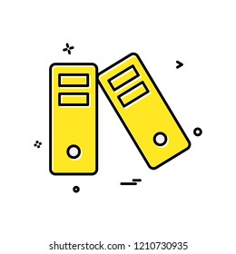 File icon design vector