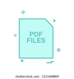 File icon design vector 