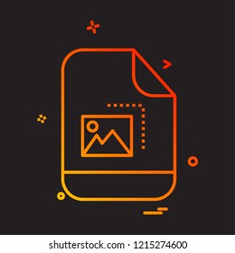 File icon design vector 