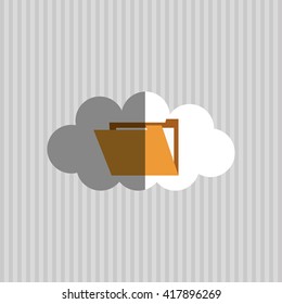 File icon design, vector illustration