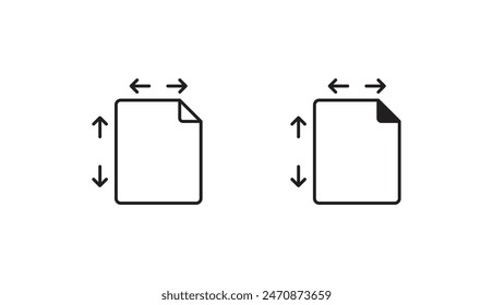 File icon design with white background stock illustration