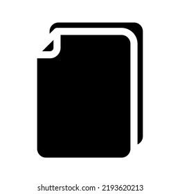 File icon. document sign. vector illustration