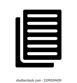 File Icon Document Sign Vector Illustration Stock Vector (Royalty Free ...
