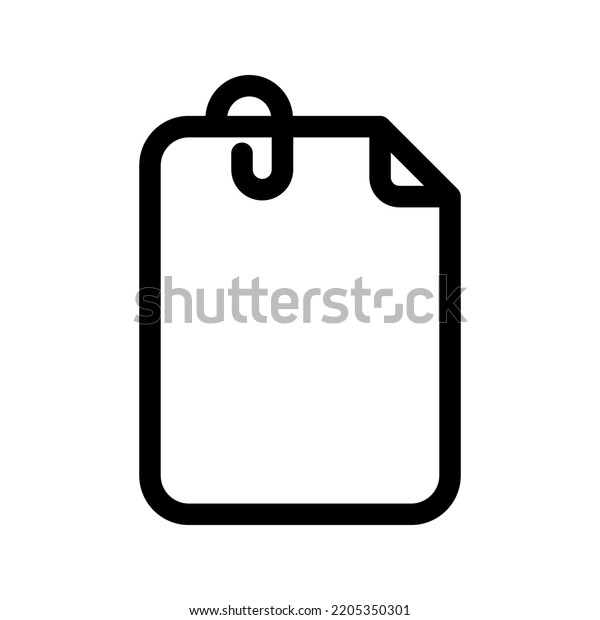 File Icon Document Sign Vector Illustration Stock Vector (Royalty Free ...