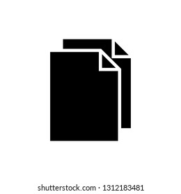 File Icon. Document icon vector. Paper icon.