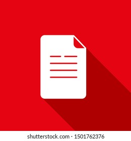 File Icon. Document icon vector. Paper icon.