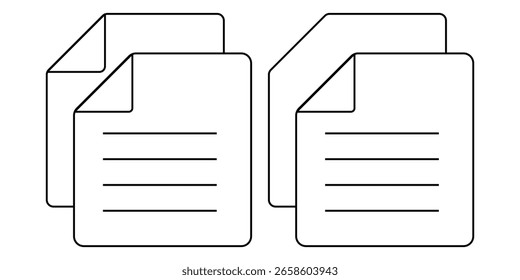 File Icon. Document icon vector. Paper icon,eps10
