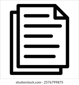 File Icon Element For Design