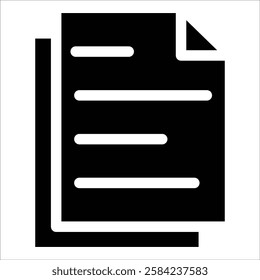 File Icon Element For Design