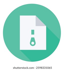 File icon with exclamation mark symbolizing warning, error, alert, caution.