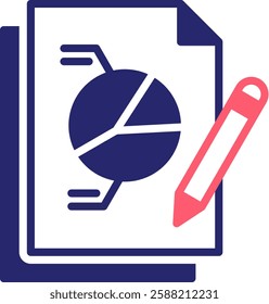File Icon Fill Vector Illustration