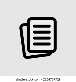File icon in filled line style about essentials, use for website mobile app presentation