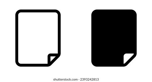 File icon. flat design vector illustration for web and mobile