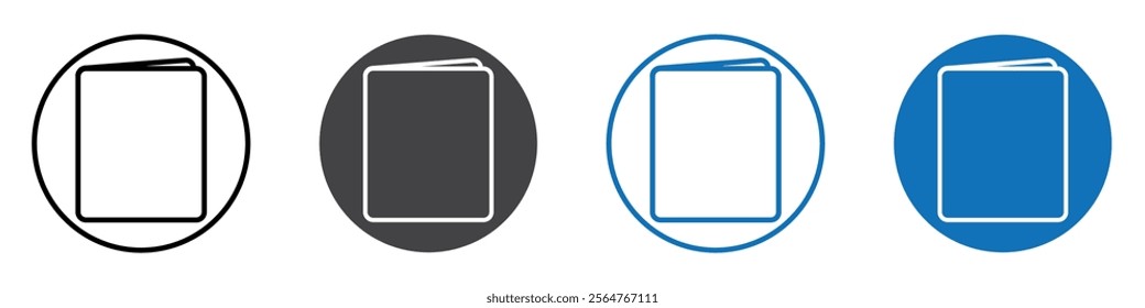 File icon flat editable icon mark set.