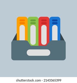 File icon in flat style, use for website mobile app presentation