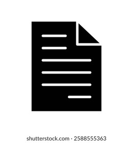 File icon Flat vector set outline
