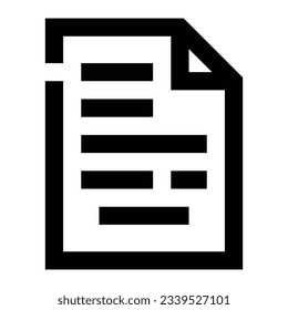File icon. Internet technology concept. Icon in line style