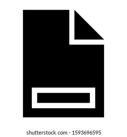 file icon isolated sign symbol vector illustration - high quality black style vector icons
