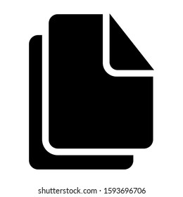 file icon isolated sign symbol vector illustration - high quality black style vector icons
