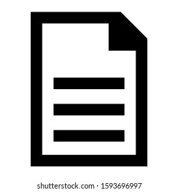 file icon isolated sign symbol vector illustration - high quality black style vector icons
