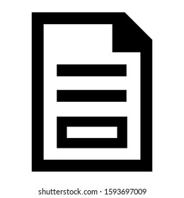 file icon isolated sign symbol vector illustration - high quality black style vector icons
