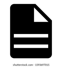 file icon isolated sign symbol vector illustration - high quality black style vector icons
