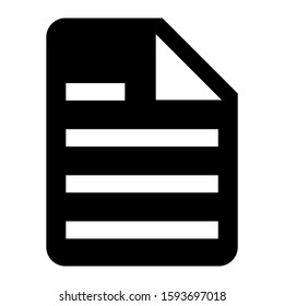 file icon isolated sign symbol vector illustration - high quality black style vector icons

