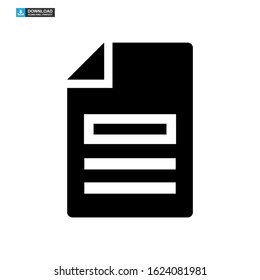file icon isolated sign symbol vector illustration - high quality black style vector icons
