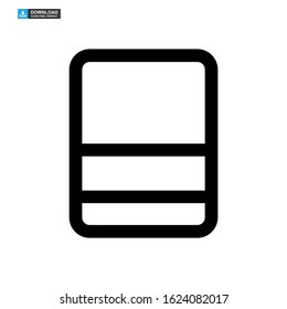 file icon isolated sign symbol vector illustration - high quality black style vector icons
