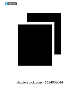file icon isolated sign symbol vector illustration - high quality black style vector icons

