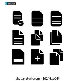 file icon isolated sign symbol vector illustration - Collection of high quality black style vector icons
