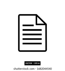icono de archivo logotipo ilustración vector diseño simple