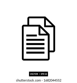 file icon logo illustration vector simple design