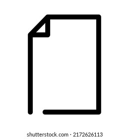 icono de archivo o logotipo símbolo de signo aislado ilustración vectorial - iconos vectoriales de estilo negro de alta calidad
