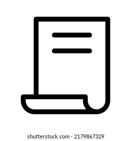 icono de archivo o logotipo símbolo de signo aislado ilustración vectorial - iconos vectoriales de estilo negro de alta calidad
