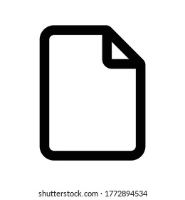 File Icon Logo Template Illustration Design