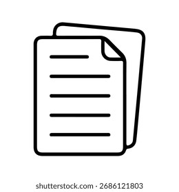 Ícone de arquivo. para conceito móvel e web design em fundo branco