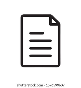 File icon on white background