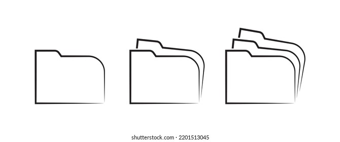 icono de archivo en fondo blanco