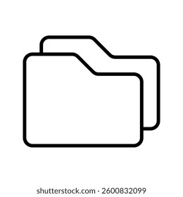 File icon on white background
