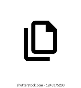 File icon. Print export sign