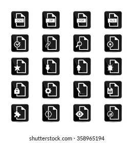 File Icon Set - Universal File Icon Set