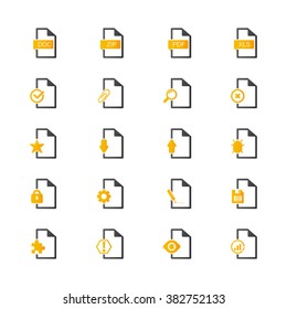 File Icon Set - Universal File Icon Set