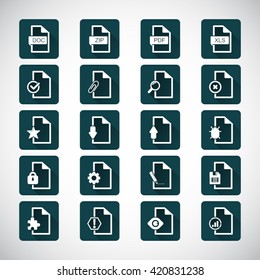 File Icon Set - Universal File Icon Set