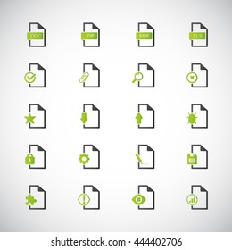 File Icon Set - Universal File Icon Set