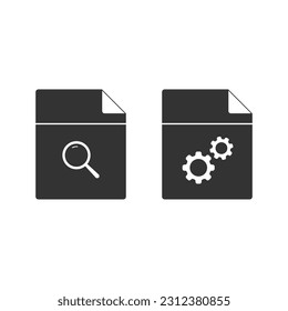 File Icon Set Vector Design.